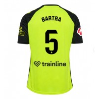 Dres Real Betis Marc Bartra #5 Preč 2024-25 Krátky Rukáv